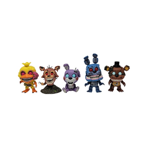 Five Nights at Freddys FNAF Funko Figure Lot of 13 Twisted Freddy Foxy Loose - Picture 3 of 16